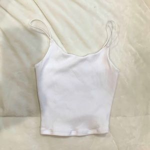Garage White Cami Tank Top
